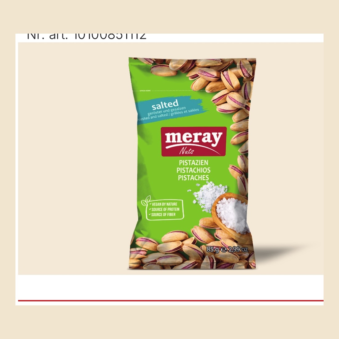 Ambalaj Meray pentru Fistic turcesc