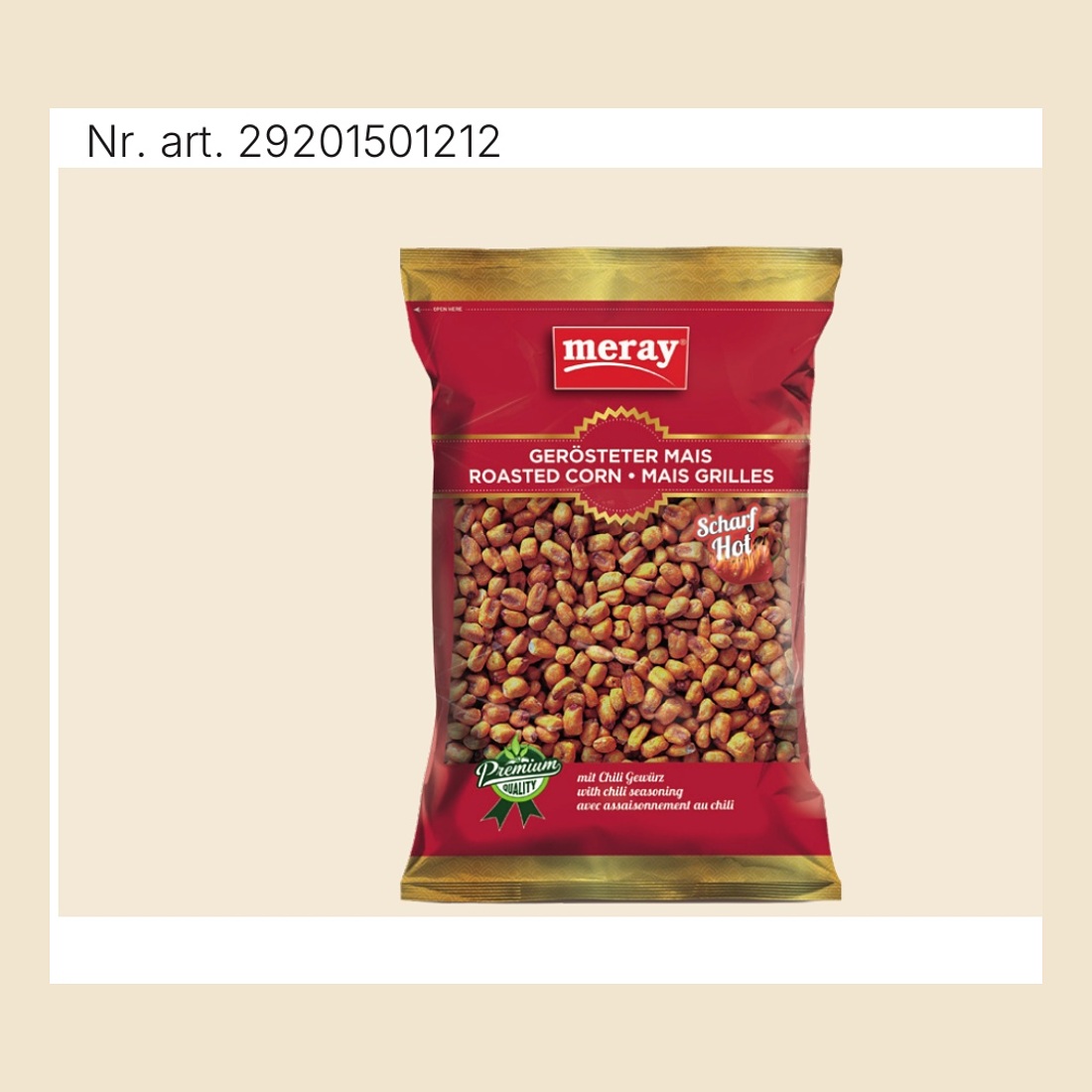 Ambalaj Meray pentru Porumb Chili